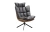 Кресло ESF DC‑1565G BROWN / Metal legs