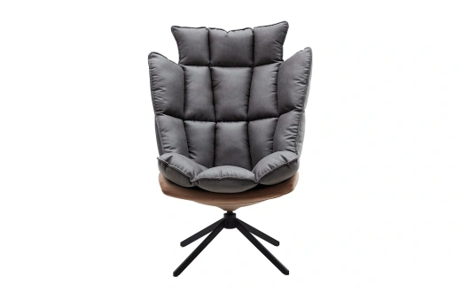 Кресло ESF DC‑1565G BROWN / Metal legs